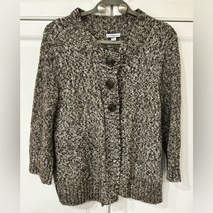 Croft & Barrel 3-Button Sweater Women's Size MP‎